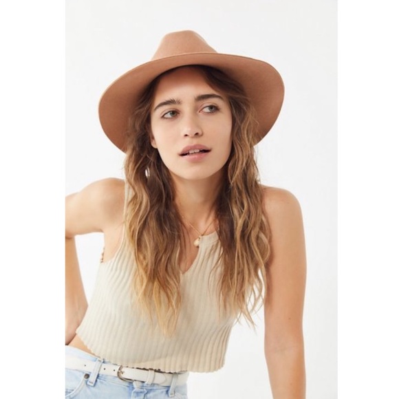 Ecote Accessories - Ecote Tan Felt Scout Safari Hat Ecote Accessories - Ecote Tan Felt Scout Safari Hat